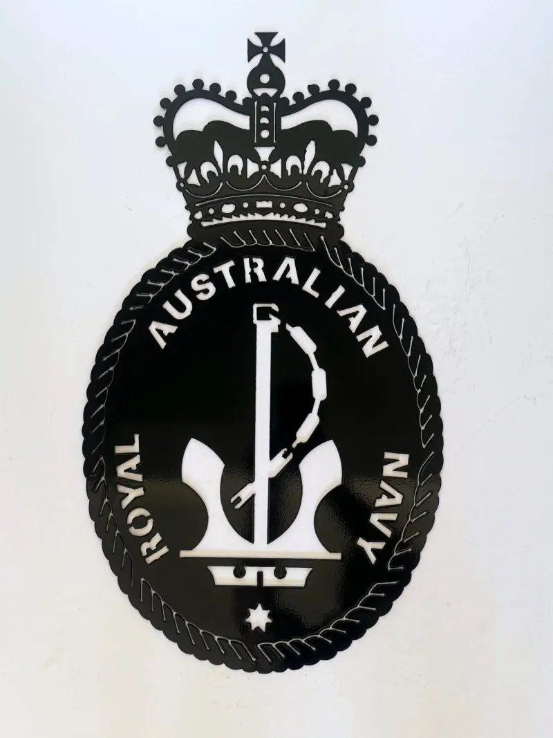 Australian Navy metal sign by Rock DeSigns