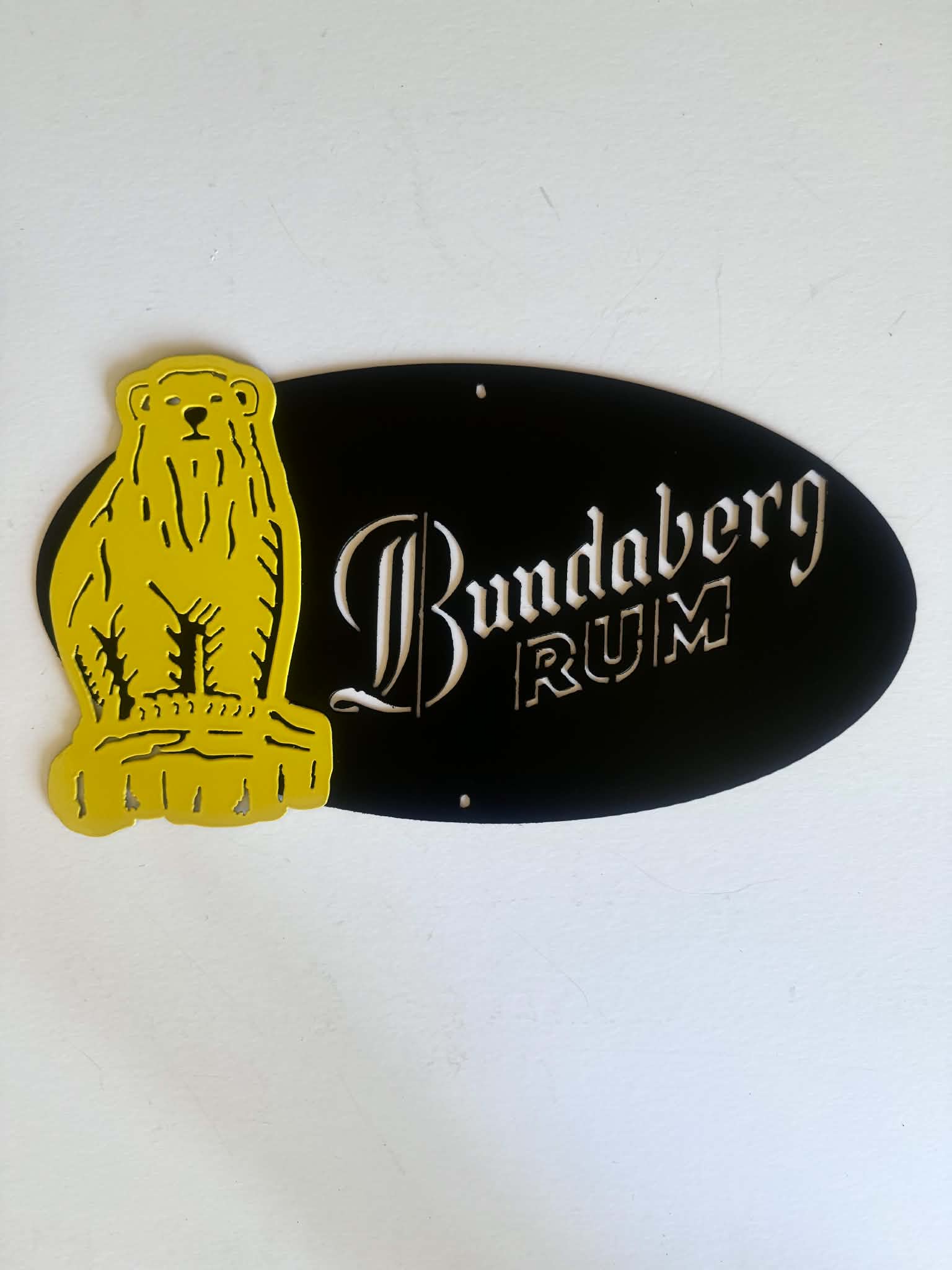 Bundy metal sign by Rock DeSigns