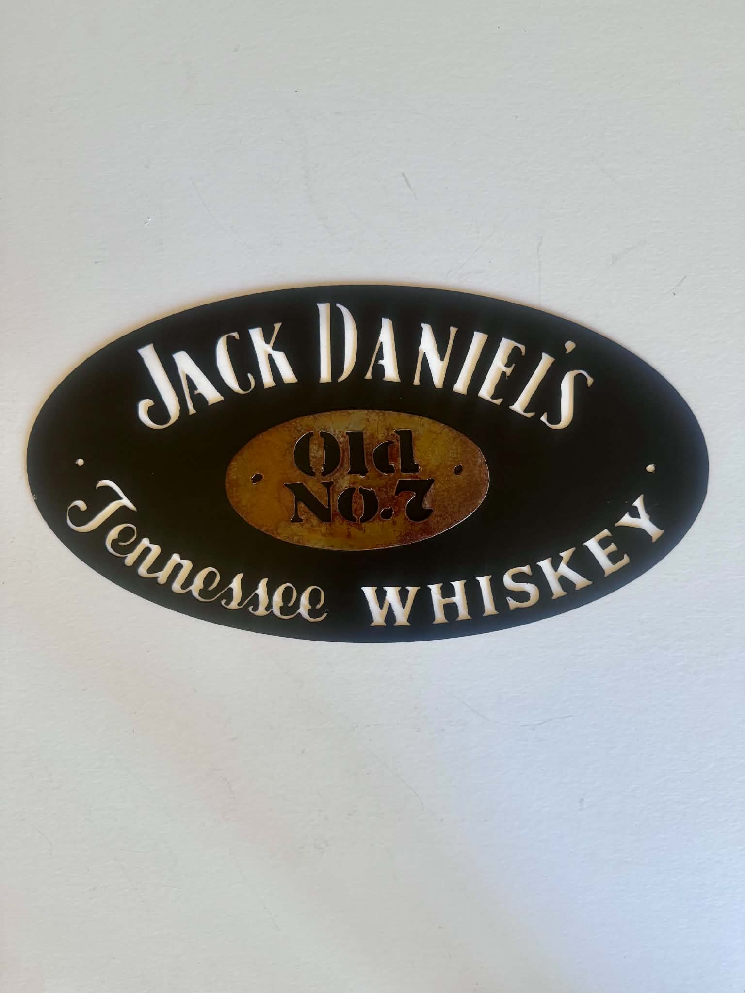 Jack Daniels metal sign by Rock DeSigns