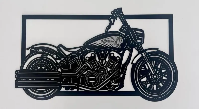 Indian metal sign by Rock DeSigns