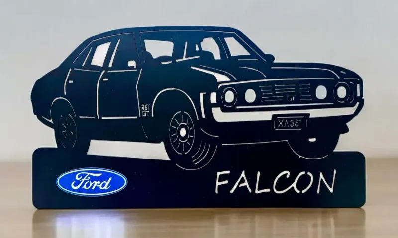 XA GT Falcon metal sign by Rock DeSigns
