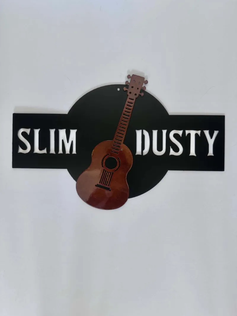 Slim Dusty (Small) metal sign by Rock DeSigns