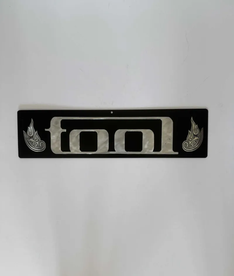 Tool metal sign by Rock DeSigns