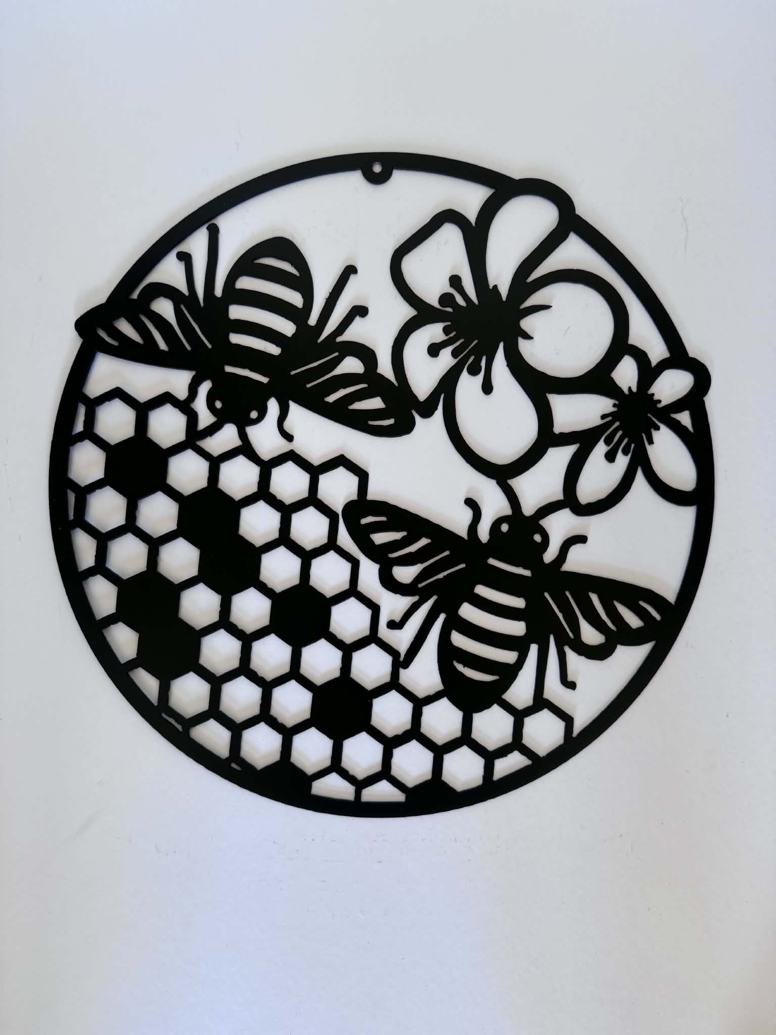 Bees metal sign by Rock DeSigns