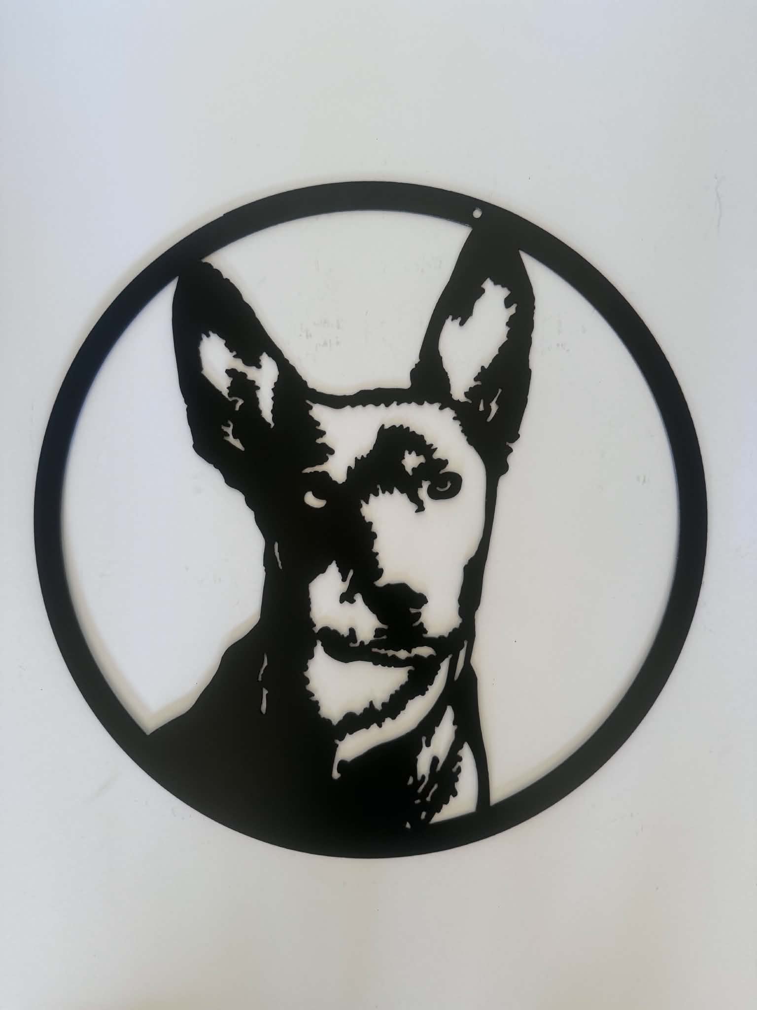 Kelpie metal sign by Rock DeSigns