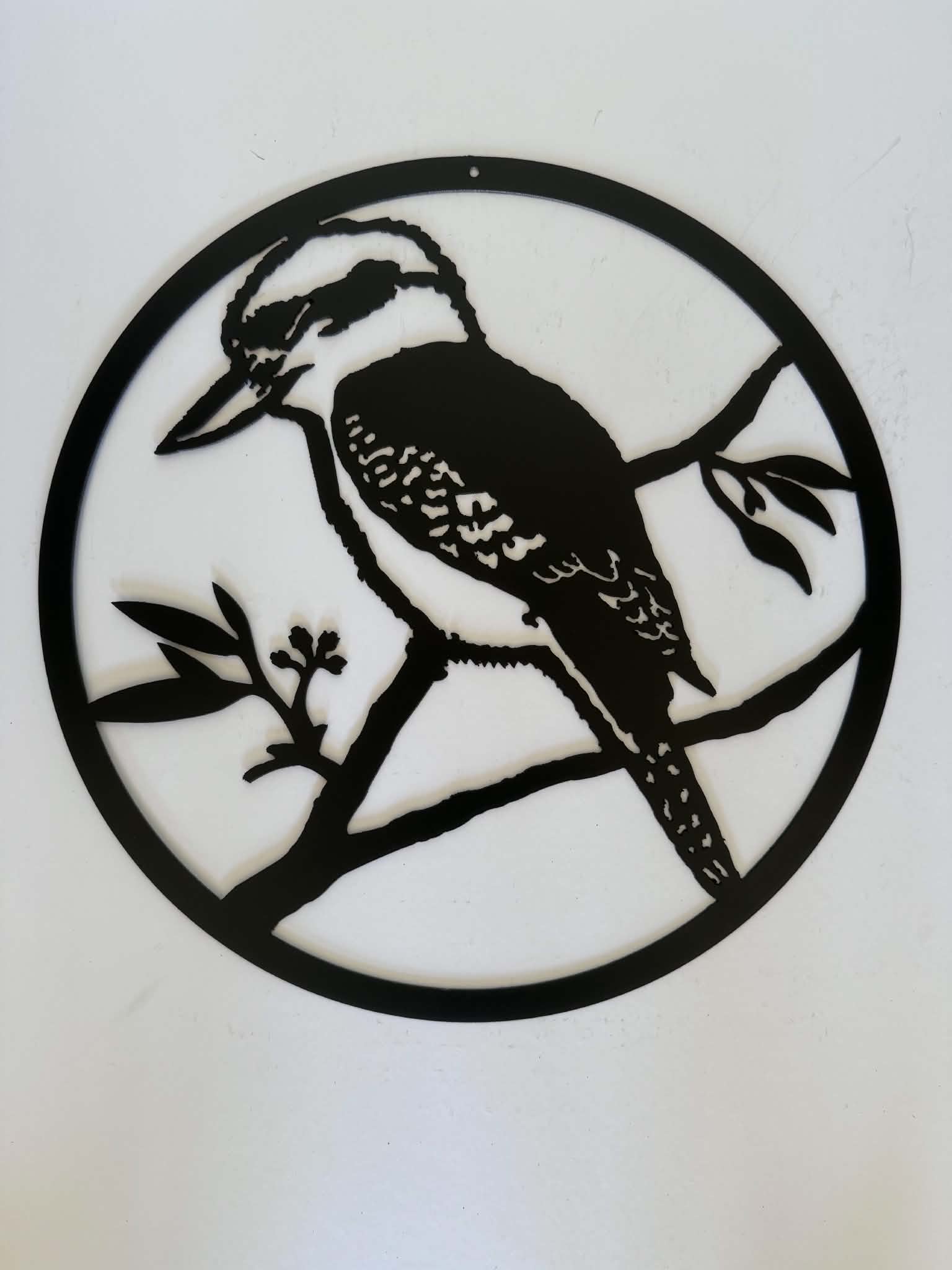 Kookaburra metal sign by Rock DeSigns